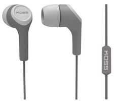 KEB15i Noise Isolating In-Ear Headphones, Grey - KOSS