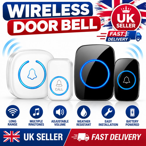 Wireless door bells waterproof - bells,