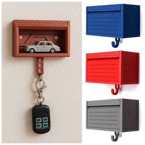 Wall mount key rack with - wall,
