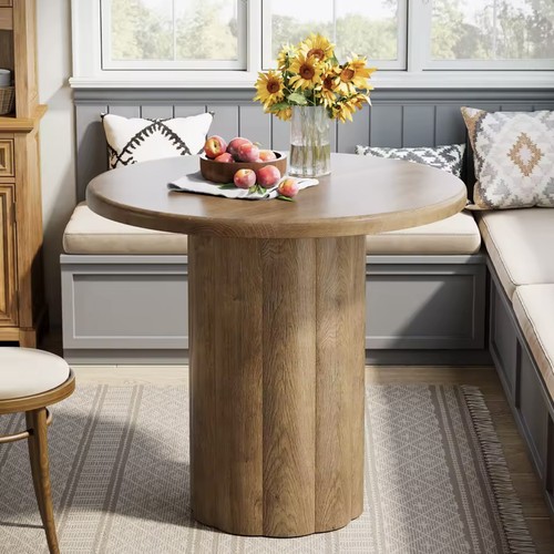 Round dining table for 4 - for, 2-4
