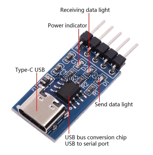 Type usb ttl - usb, port