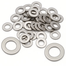 M2 M3 M4 M5 M6 M7 M8 M10 M12 Form A Stainless Steel A2 Flat Plain Washers DIN125