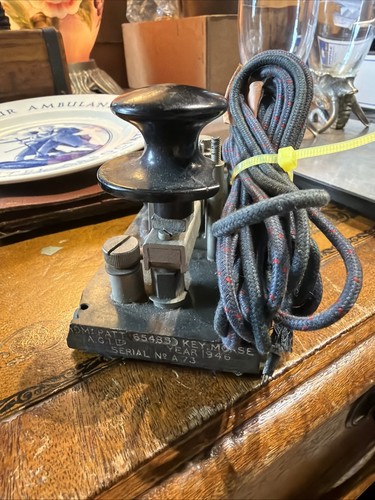 1946 morse code ww2 - style, key