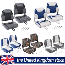 2PCS Boat Seats Low Back