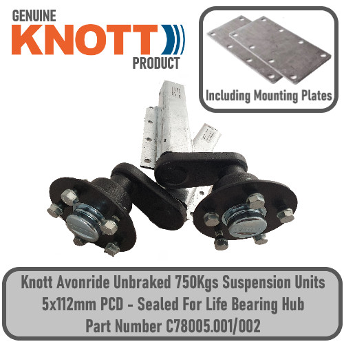 Knott trailer 750kg suspension - trailer,