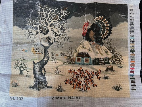 Vintage gobelin tapestry - gobelin,