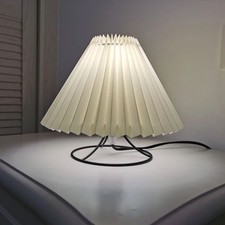 Pleated Lampshade E27 Light