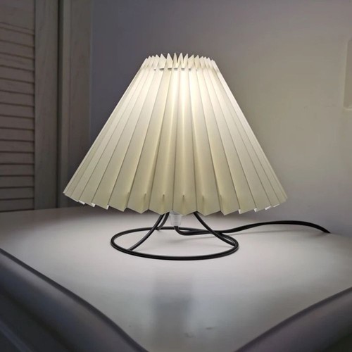 Pleated lampshade e27 light - pleated,