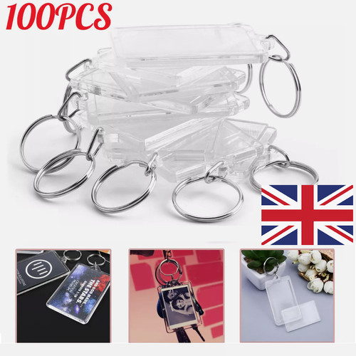 New 100pcs blank - new, keyring