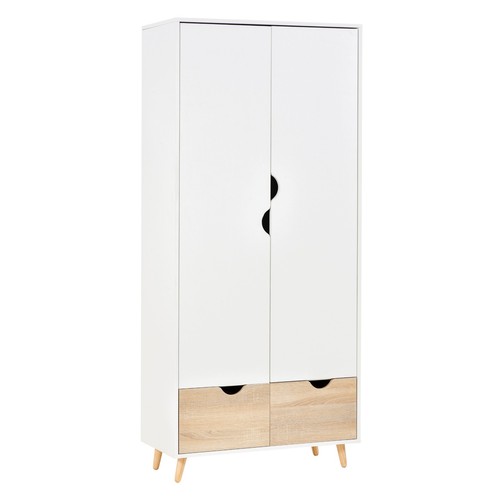 Door clothes wardrobe rail - clothes,