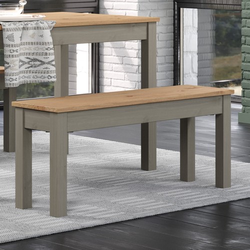 Linea bench grey wax frame - bench,,