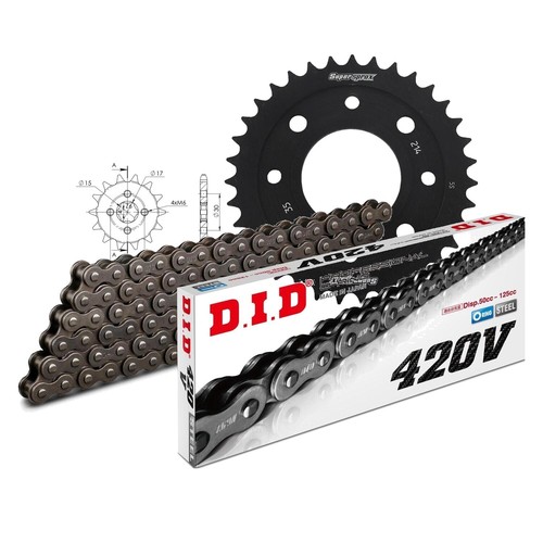 Did motorcycle chain set - chain, steel