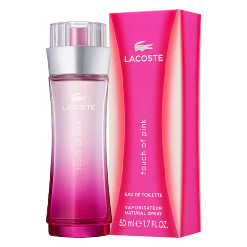 Lacoste touch pink 50ml eau - lacoste,