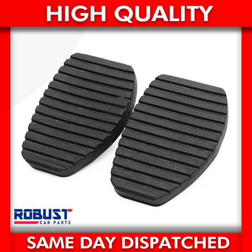 Brake pedal pad rubbers for - 2x,