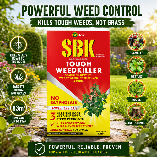 Vitax sbk tough weedkiller - tough,