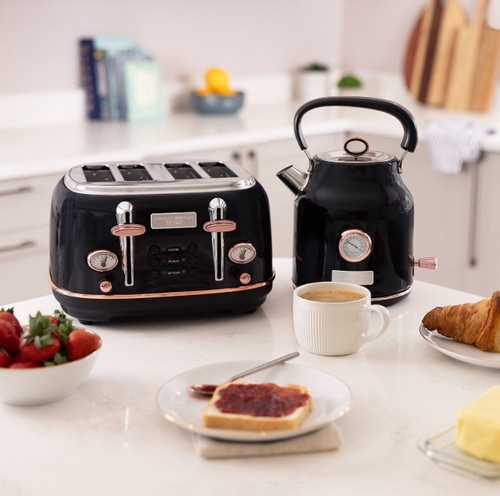 Kettle 4 slice toaster - 1.7l, &