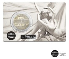 France 2 Euro Commemorative Coin 2025 - The Louvre Museum. Coincard. BU
