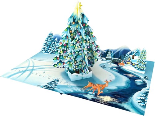 Christmas pop card - card, –