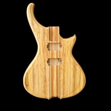 Alembic Style Custom Guitar Body 1 of a Kind Handmade Olivewood/Alder Luthier