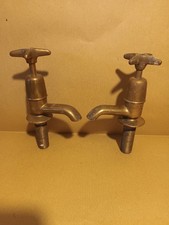 vintage basin taps 1/2" brass