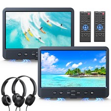 2x10.1" Dual Screen Car DVD