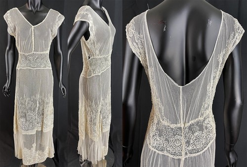 Vintage 1930s art deco cream - vintage,