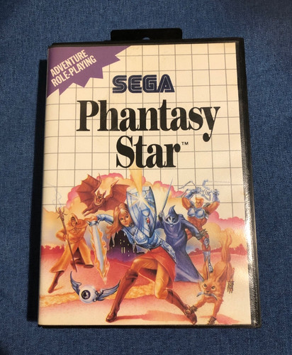 Phantasy star sega master - phantasy,