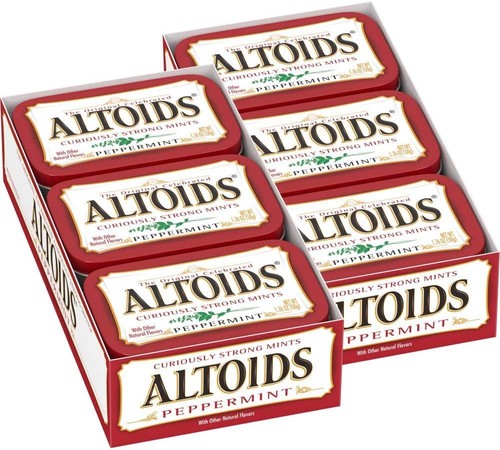 Altoids peppermint curiously - peppermint,