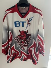 Rare Cardiff Devils Signed Ice