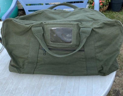 Vintage army issue canvas - army,