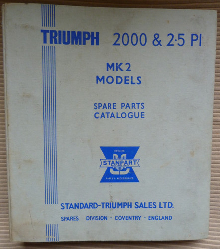 Triumph 2000 5 pi mk2 - triumph,