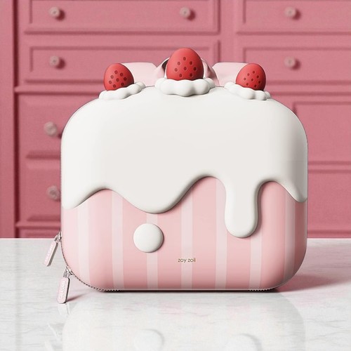 Pink kids backpack - pink,