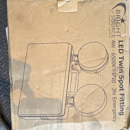 Led emergency twin spot - emergency, light