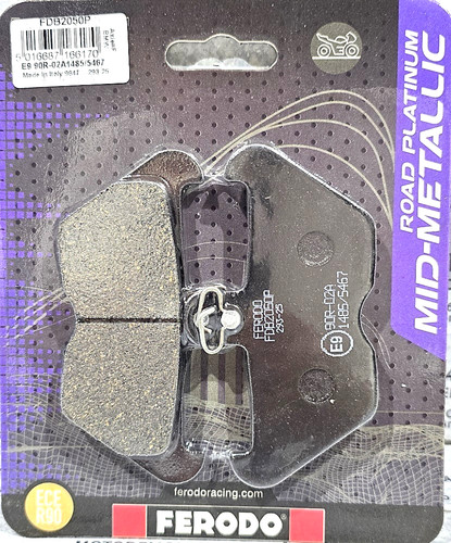 Front brake pads ferodo - front,