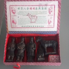 5 CHINESE TERRACOTTA QIN