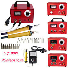 Pyrography Machine Wood Burning Kit Tool 110V for Embossing/Carving/Soldering