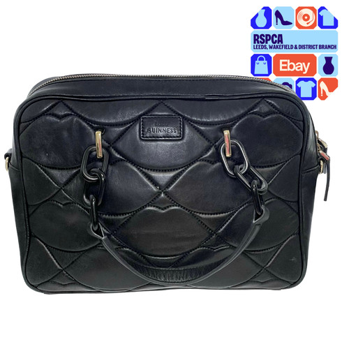 Lulu guinness black - lulu, embossed
