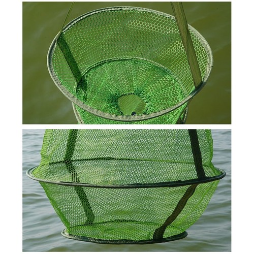 Nylon coated fish basket with - fish,