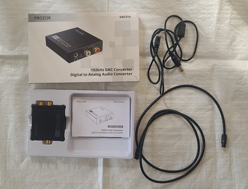 Prozor dac converter - prozor, 192khz