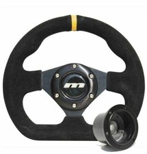 250mm Black Moulded Steering