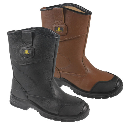 Mens rigger fur lined safety - rigger,