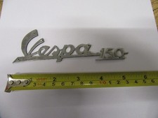 VINTAGE VESPA 150 BADGE, ORIGINAL