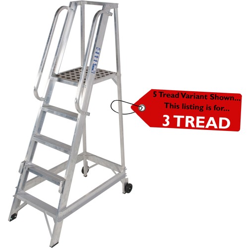 Tread 8m aluminium - tread, 0.8m