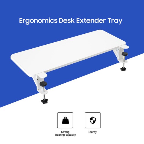 Desk clamp tilting keyboard - desk, clamp-on