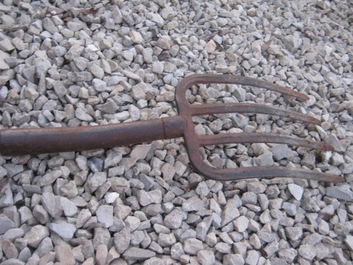 Handle rusty original - no,