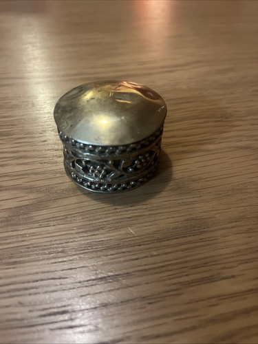 Brass etui case thimble - etui,