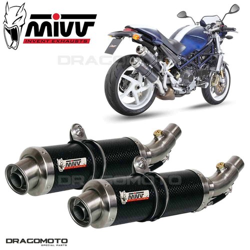 Doulbe exhaust ducati - doulbe,