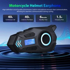 Motorcycle Intercom 10 Riders