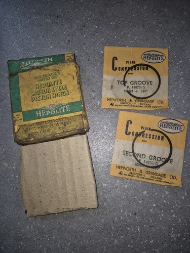 Vintage hepolite piston - vintage,