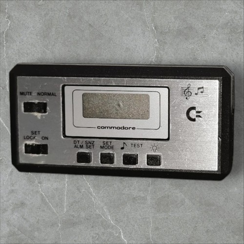 Commodore vintage alarm clock - commodore,